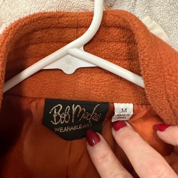 Bob Mackie wearable art jacket - Picture 2 of 2